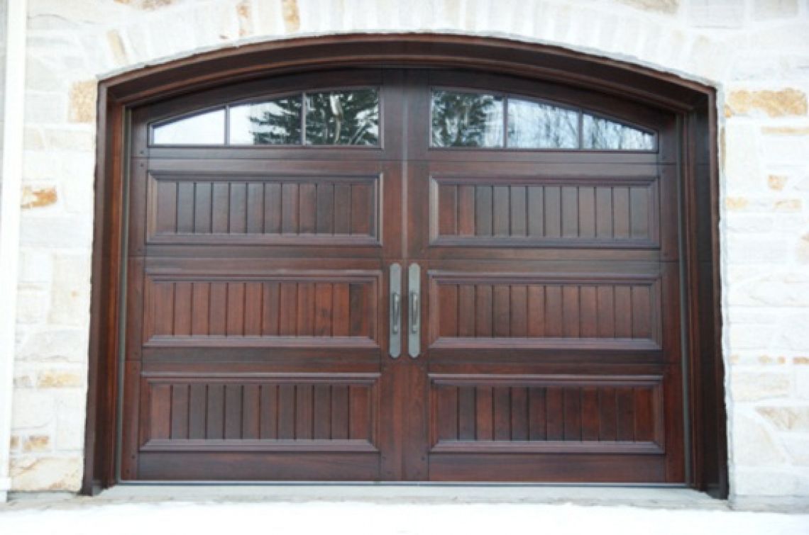 Solid wood door