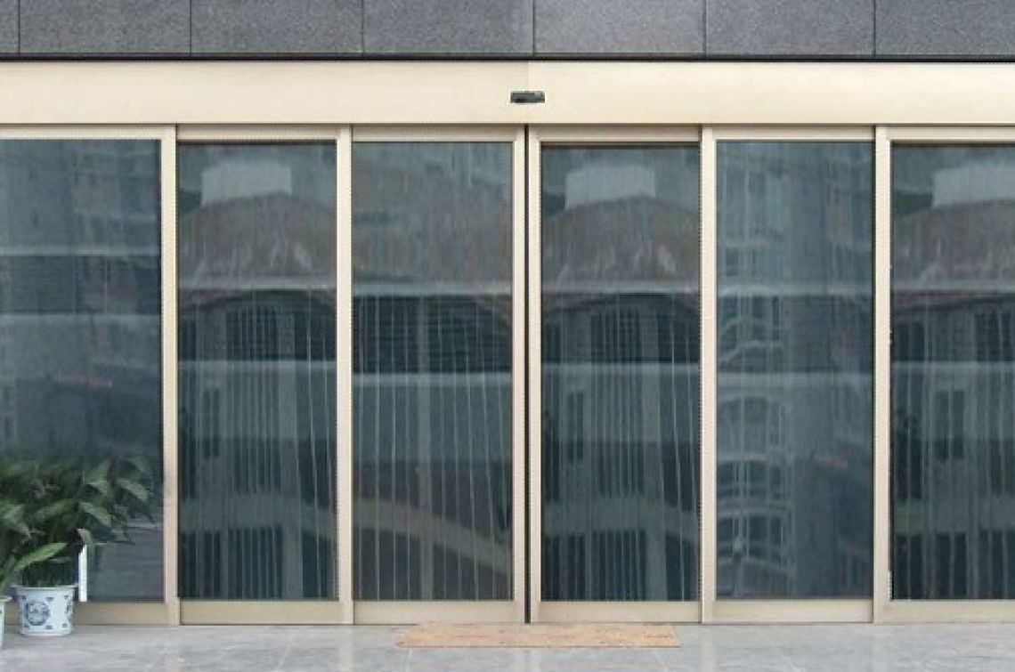 Automatic sliding door - Telescopic opening